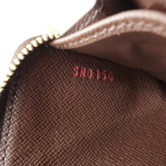 LOUIS VUITTON Coin Case Damier Ebene Brown Zippy Brown - Picture 6 of 7
